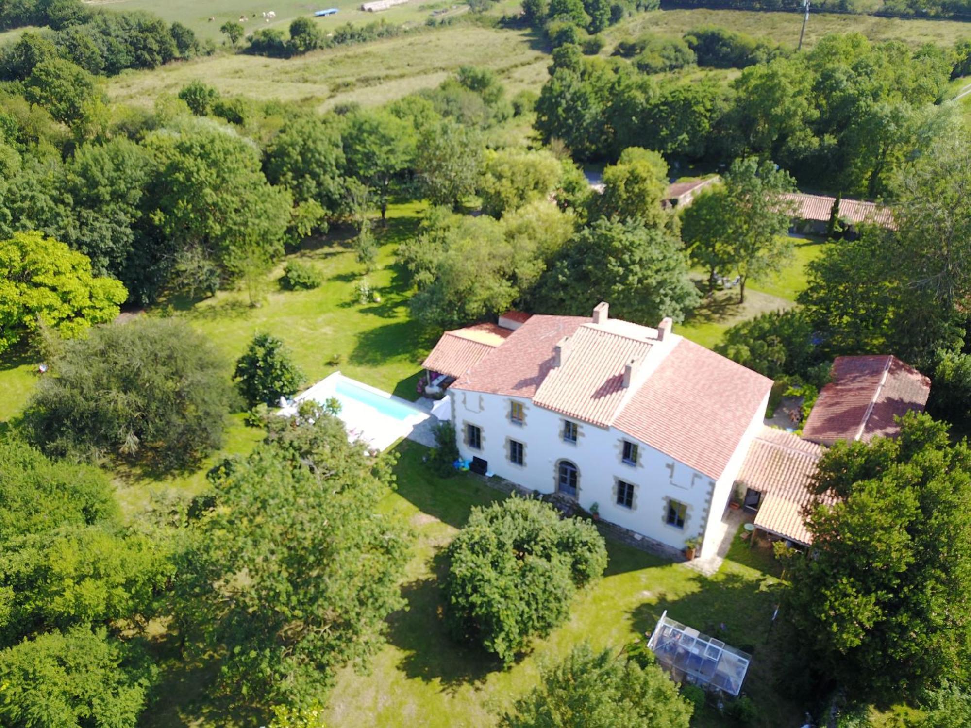 Bed and Breakfast Au Logis De La Mongie Soullans Екстер'єр фото